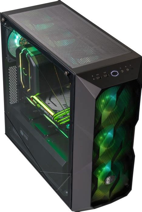 Cooler Master MasterBox TD500 Mesh ARGB Schwarz Glasfenster Ab 131