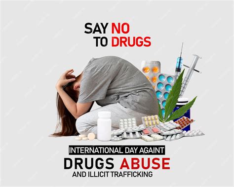 Premium Photo | Drug abuse awareness banner