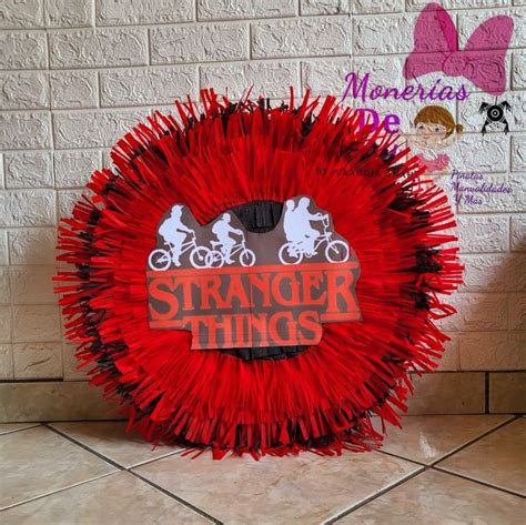 Piñata De Tambor De Stranger Things Piñatas Piñata Casera Piñata