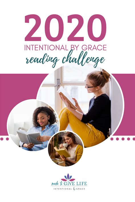 2020 Intentional By Grace Reading Challenge Intentional By Grace