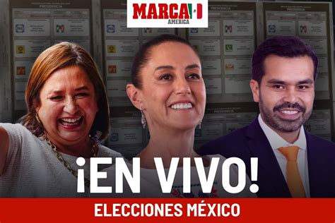 Elecciones México 2024 EN VIVO Claudia Sheinbaum es la virtual