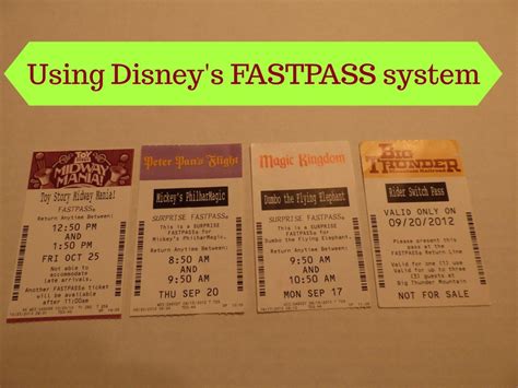 Using Disneys Fastpass Fast Pass Disney Fast Pass Disney Cruise Line