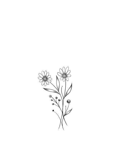 Desenho De Flor Pequena - DESENHO DE FLOR → Modelos Fáceis de Copiar e Imprimir