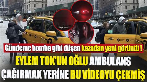 Eylem Tok un oğlu ambulans çağırmak yerine bu videoyu çekmiş Gündeme