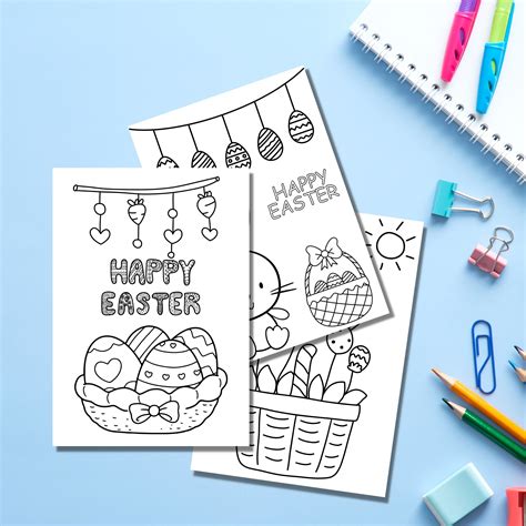 Easter Coloring For Kids Happy Easter Coloring 11 Printable Easter