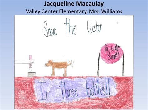 Valley Center Municipal Water District Conservation Poster Contest