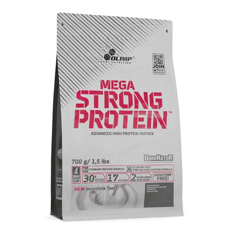 Olimp Mega Strong Protein G Truskawka Olimp Sport Sklep