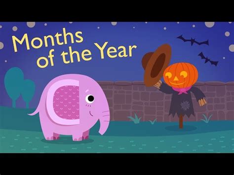 Months Of The Year Song - For Kids b…: English ESL video lessons