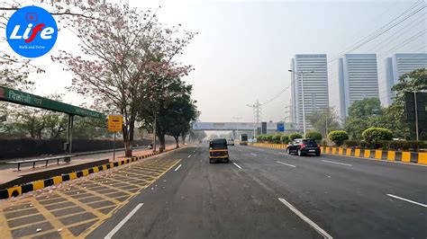 Eastern Express Highway Mumbai Winter Morning Drive From Vikhroli