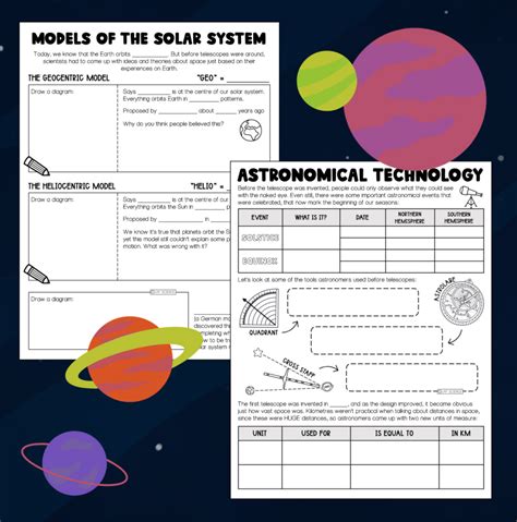 Heliocentric And Geocentric Models Of The Solar System Notes Made By