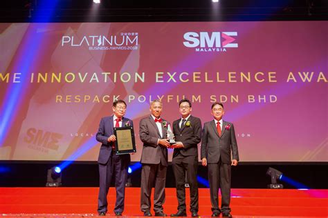 Sme Innovation Excellence Award 2018 Respack