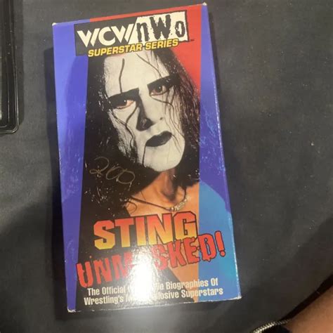 WCW STING VHS démasquée NWA NEUF AVEC ÉTIQUETTE WWE AEW TNA