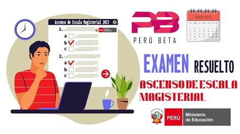 Examen De Ascenso De Escala Magisterial Resuelto Pdf Per Beta