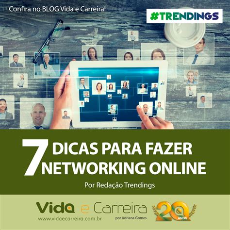 Dicas Para Fazer Network Online Vida E Carreira