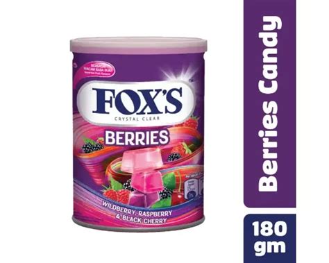 Shop Fox S Crystal Clear Berries 180gm At Shwapno Shwapno Online