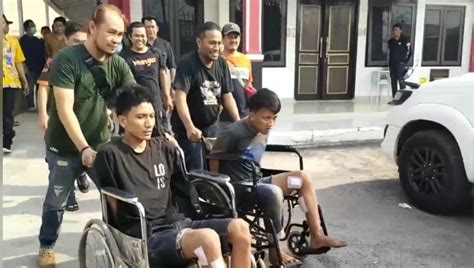 Polda Lampung Tangkap Pelaku Perampokan Bri Link Yang Viral Seusai