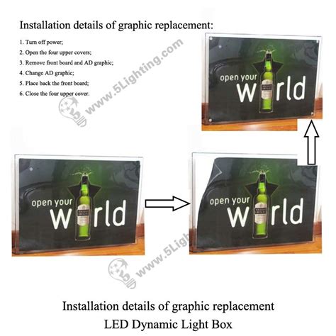 LED Dynamic Light Box Slim – 5 Star Lighting | Good Quality Lighting ...