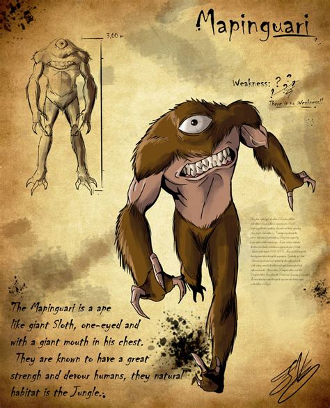 Mapinguari by FelipeViegas on DeviantArt