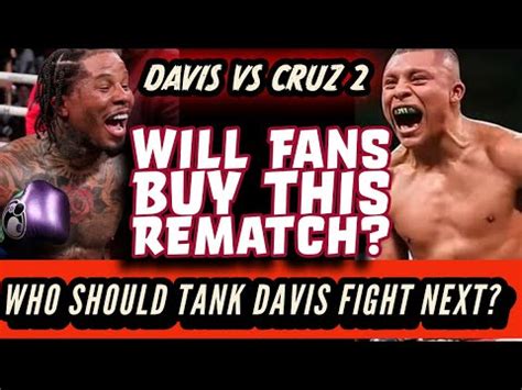 Gervonta Tank Davis Vs Isaac Pitbull Cruz Rematch Will Fans Pay To