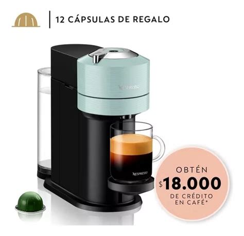 Cafetera Nespresso Vertuo Next Color Jade Mercadolibre