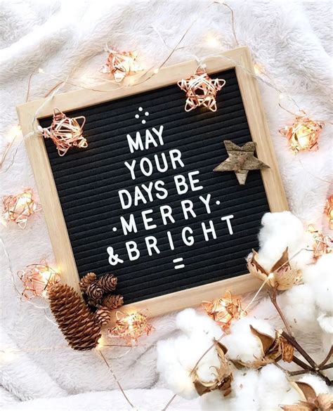 Christmas Letter Board Quotes And Sayings Her Blog Journal