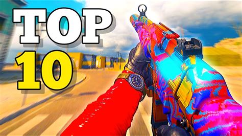 Rebirth Island Top 10 Modern Warfare Guns You Need To Use Warzone