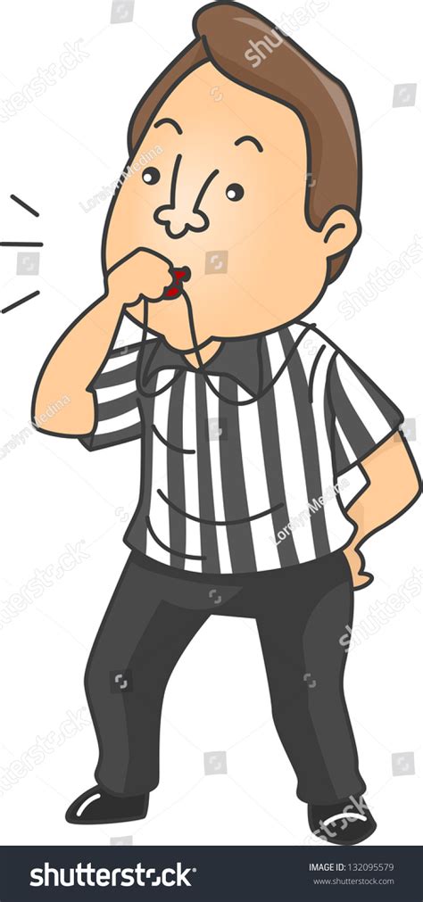 Blowing Whistle Clipart