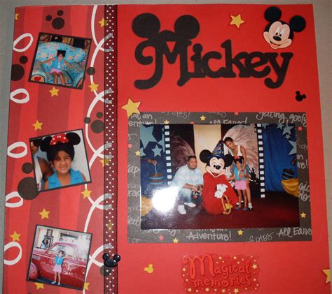 Mickey Mouse Layout