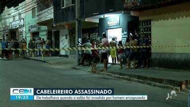 CETV 2ª Edição Cabeleireiro é assassinado dentro de salão de beleza