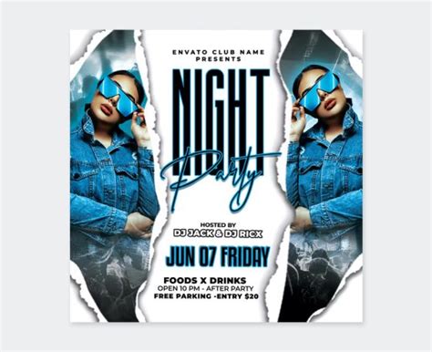 15 Amazing Night Club Party Flyer Templates Psd • Psd Design