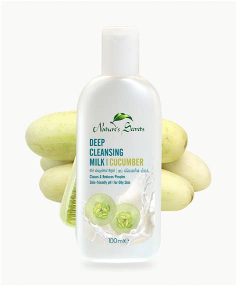 Deep Cleansing Milk – Cucumber | Nature’s Beauty Creations Ltd ...