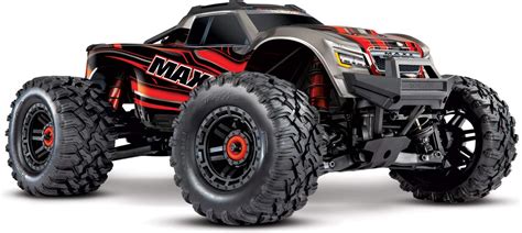 Traxxas Maxx Rc Car Red Amazon Co Uk Toys Games