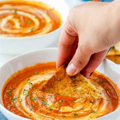 Sopa Vegana De Tomate Mi Mero Mole Recetas Veganas Y Mexicanas