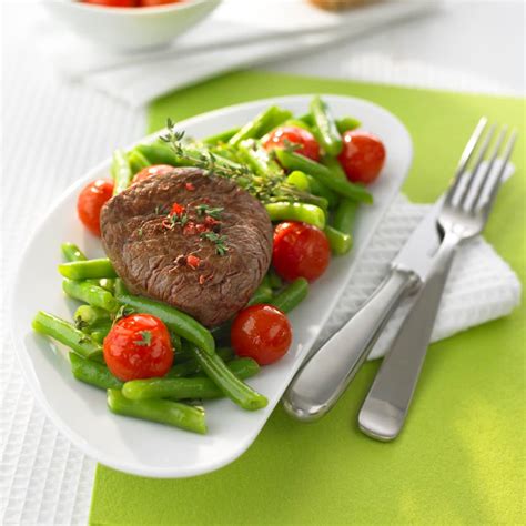 Steak Mit Warmem Bohnensalat Rezept WW Deutschland