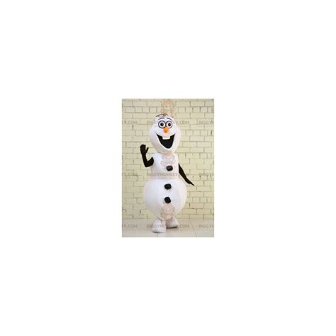 BIGGYMONKEY Olaf Snowman Mascot Costume From