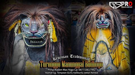 BARONGAN TURONGGO MANUNGGAL BUDHOYO ANNIVERSARY 6TH YouTube