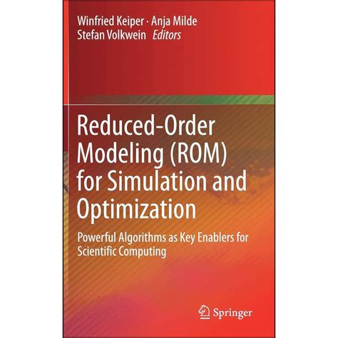 قیمت و خرید کتاب Reduced Order Modeling For Simulation And Optimization