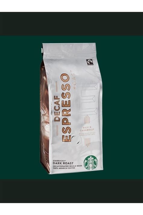 Starbucks Decaf Espresso Roast 100 Arabica Çekirdek Kahve 250 Gr