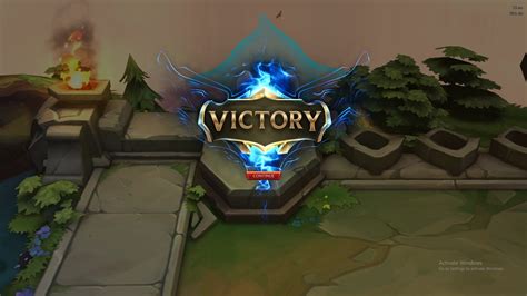 League Of Legends Victory Screen