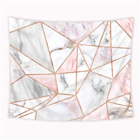 Pink Geometric Tapestry - Tapestry for Dorm | Tapestry Girls