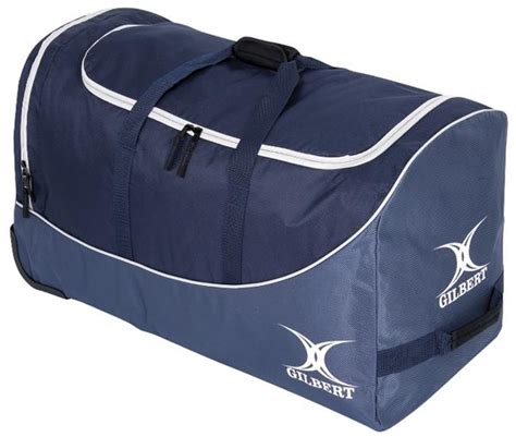 Gilbert Rugby Club V2 Wheeled Kit Bag Rugby Bags