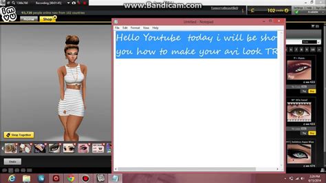 How To Make Your Imvu Avi Look Sexytrill Youtube