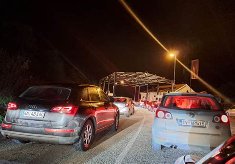 Gužve kao ljeti na ulazu u Crnu Goru na graničnim prelazima sa