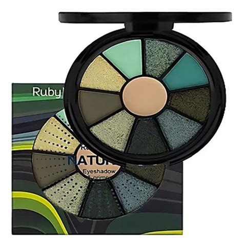 Ruby Rose Mini Paleta De Sombras Cores Primer Natural Mercadolivre