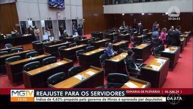 Mg Inter Tv Edi O Vales Mg Deputados De Mg Aprovam Reajuste