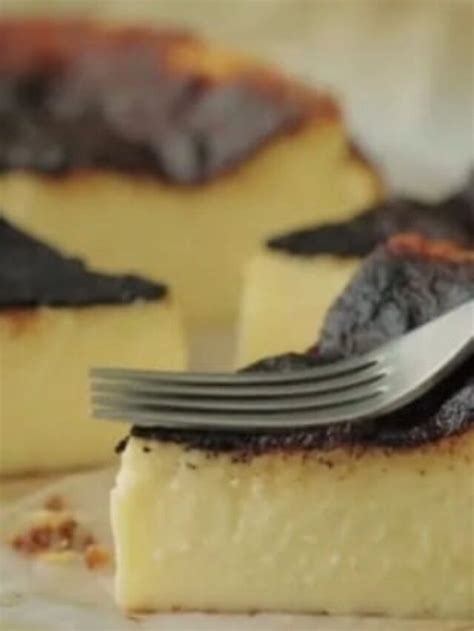 Basque Burnt Cheesecake Recipe Cooking Tree