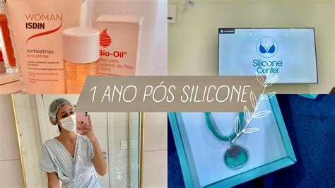 O QUE MUDOU UM ANO DEPOIS DE COLOCAR SILICONE veja como está as