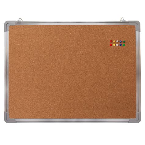 Bulletin Board Set Cork Board X Color Pins Small Wall