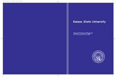 Kansas State University Annual Financial Report