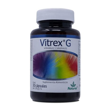 Multivitam Nico Naturex Vitrex G Frasco Con Capsulas